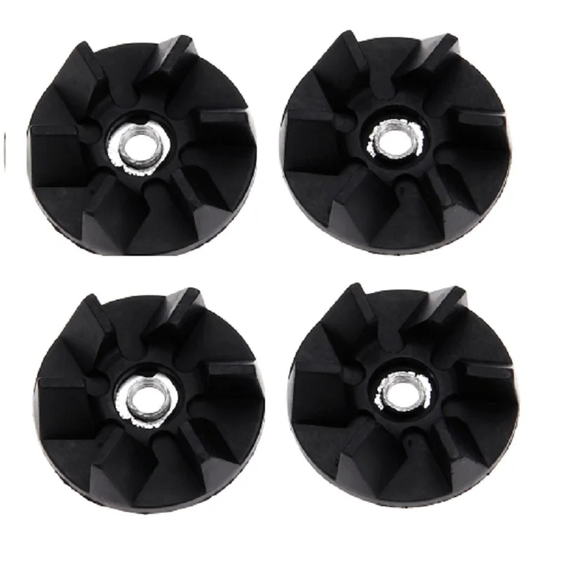 4 Pcs/lot Black Blender Rubber Drive Clutch Fit for Hamilton Beach Blender Kitchen Blender Parts Kitchen Tool Replacement