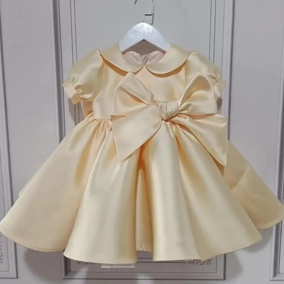 

New Children's Princess Ball Gown Host Performance Wedding Birthday Party Flower Girl Dresses A4631 vestido adolescente 12 años