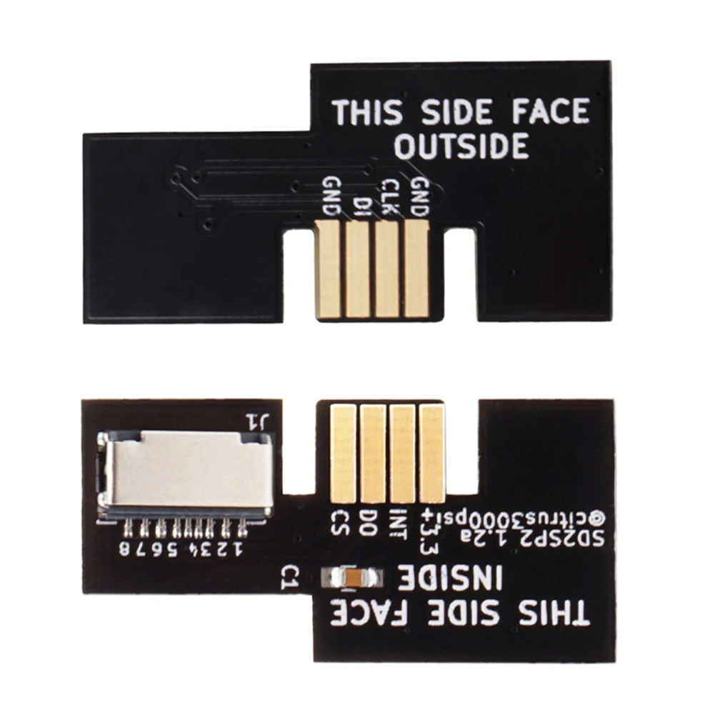 SD2SP2 Adapter TF Card Reader Replacement + Swiss Boot Disc Mini