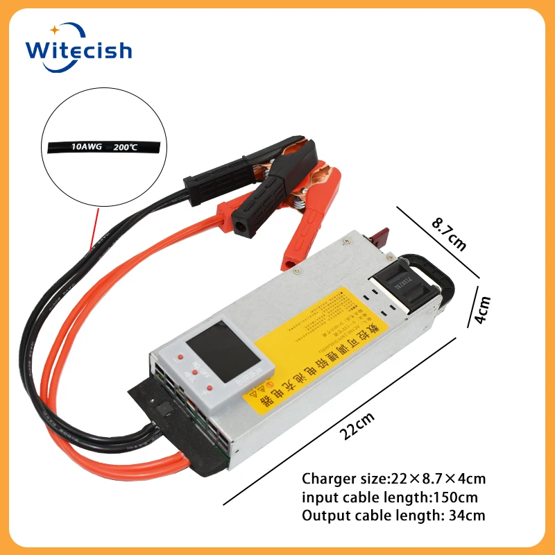 12V 14.6V LiFePO4 60A 12.6V lithium charger 60A 0-15V 0-60A Adjustable charger for lithium battery Lead Acid Battery