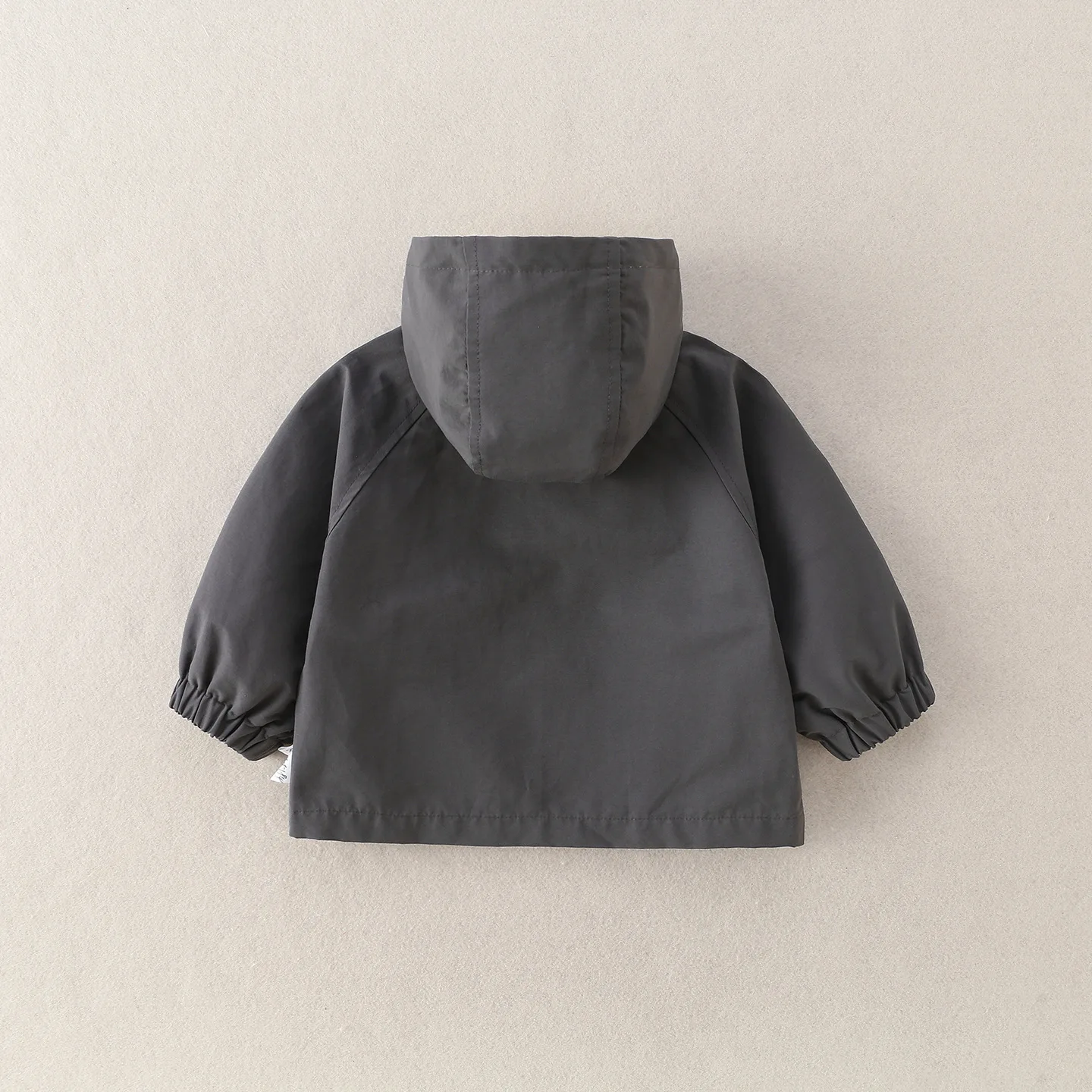 Clothes for Autumn Baby Casual Assault Suit Outdoor Wear Hooded Pure Color Jacket