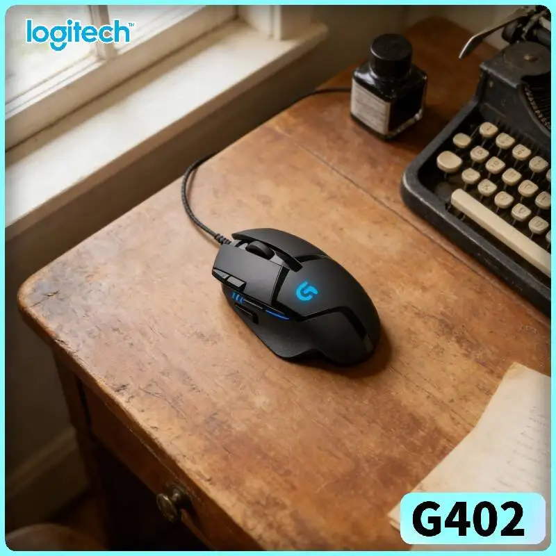 

Logitech G402 Hyperion Fury, проводная оптическая мышь, низкая задержка для профессиональной производительности G102/G203/M100R