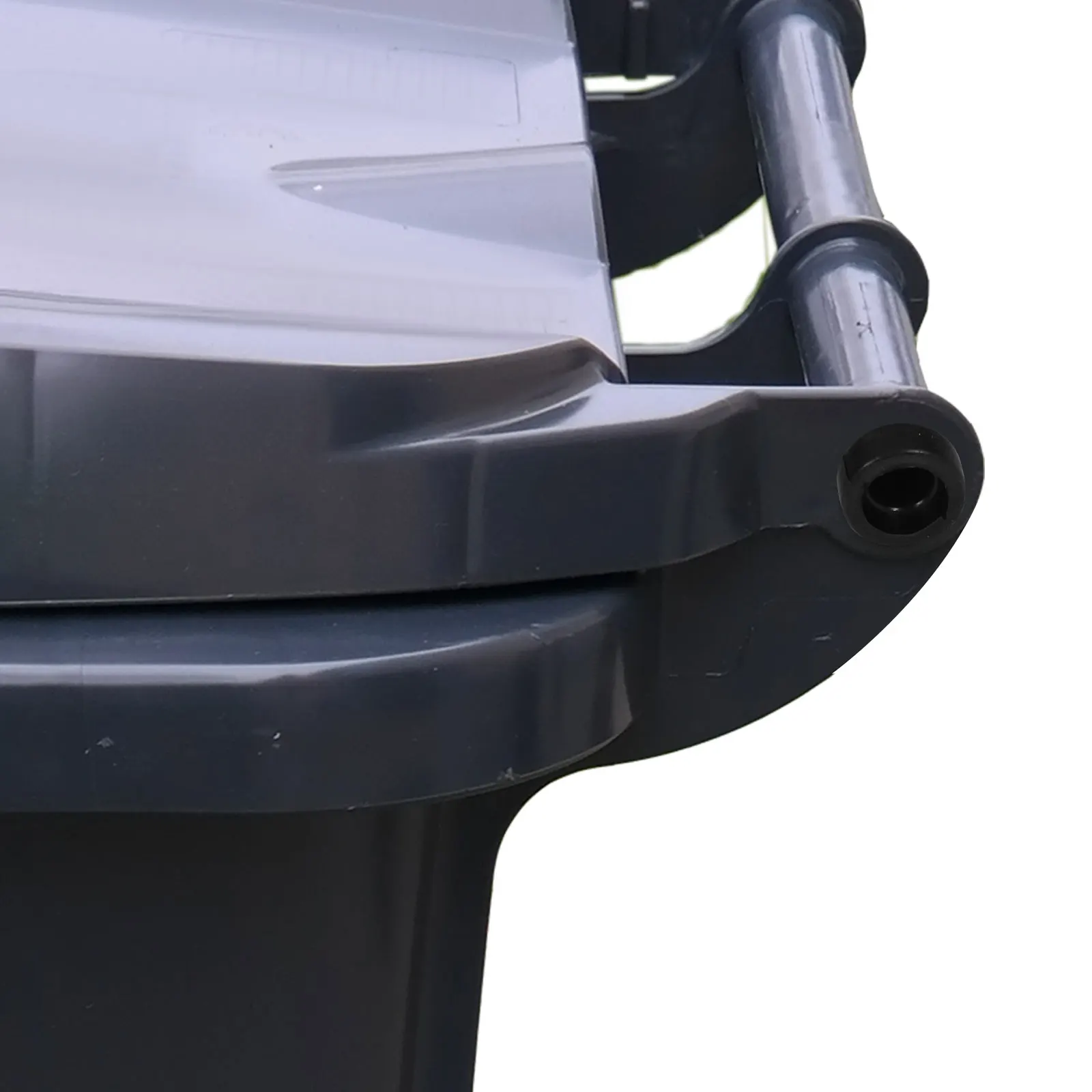 

8pcs Trash Can Accessories Plastic Wheelie Bin Lid Clips Locking Latch for 240L Garbage Bins Easy Installation Trash Can Parts