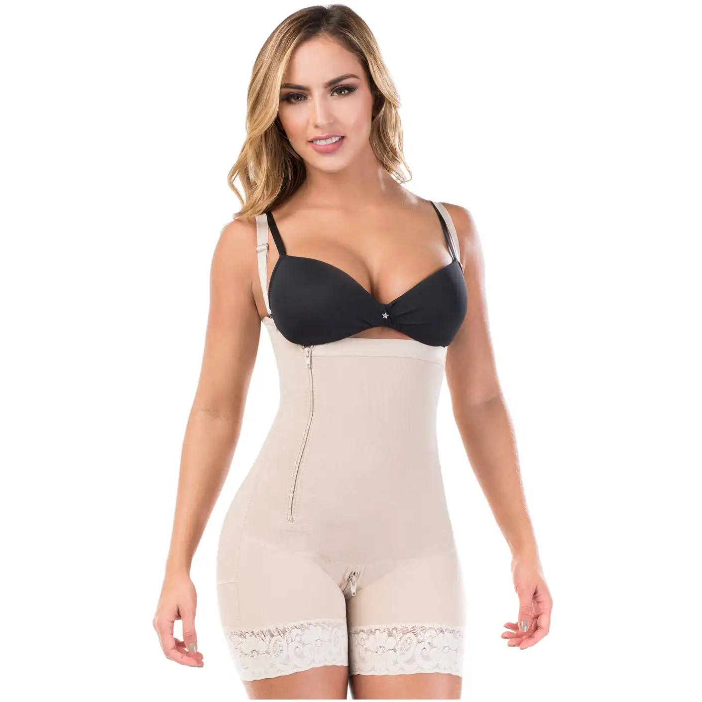 Open Bust Shapewear Faja Abdomen Control Double Bodysuit Waist Trainer Butt Lifter Shapewear Women BBl Post Op Surgery Supplies