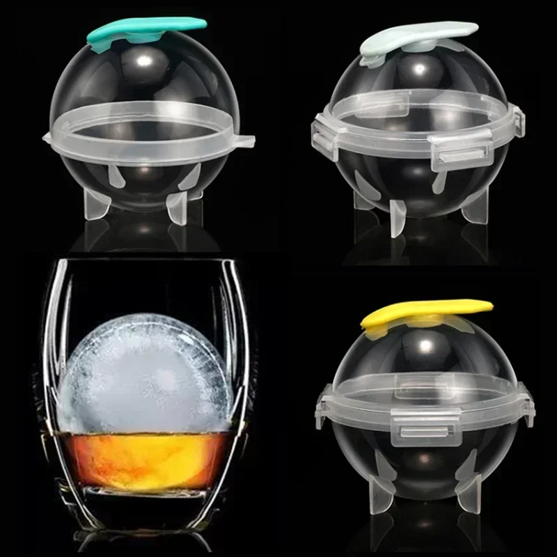 

4.5~5cm Big Size Round Ball Ice Mold Whiskey Ice Cube Maker Jelly Mould Ice Cube Tray Easy Release Bar Tools Kitchen Accessories