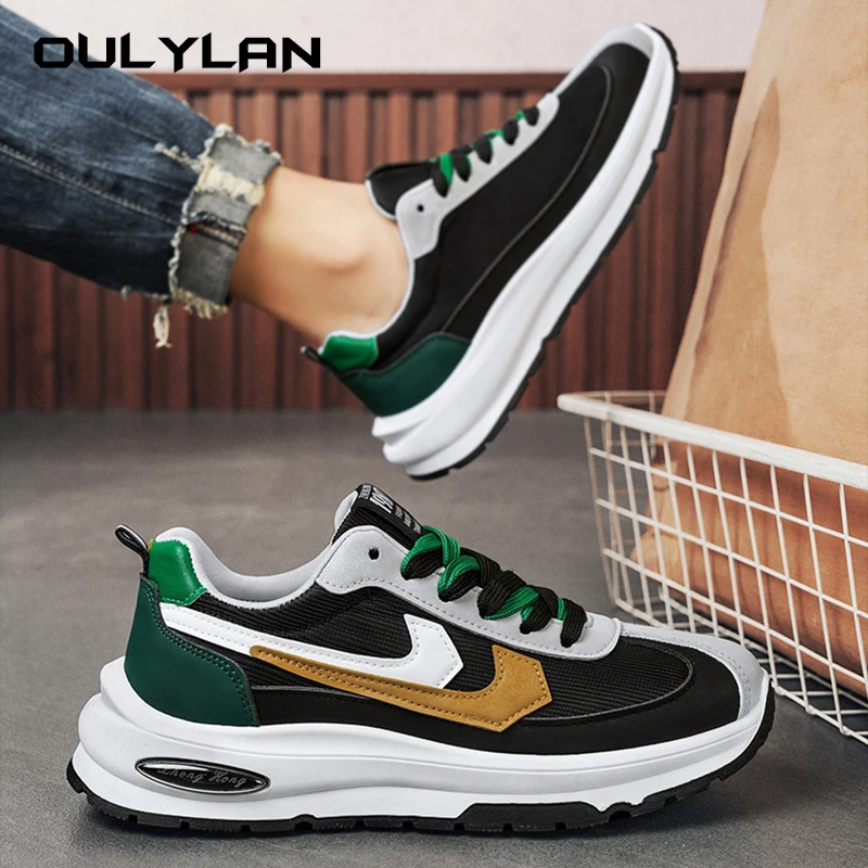 

Breathable Men Running Shoes Lightweight Men Sneakers Anti-slip Outdoor Men's Sneakers Soft Sports Shoes Walking Tennis