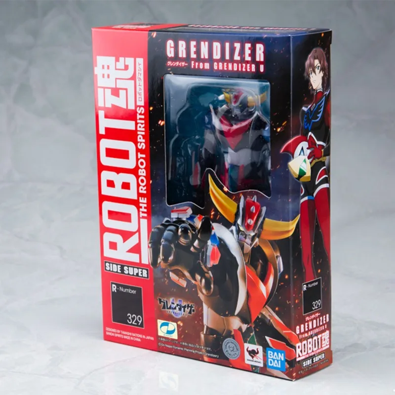 Bandai ของแท้หุ่นยนต์ SPIRITS <SIDE SUPER> จาก GRENDIZER U อะนิเมะ Action Figure รูปที่สะสมของเล่นเครื่องประดับของขวัญเด็ก