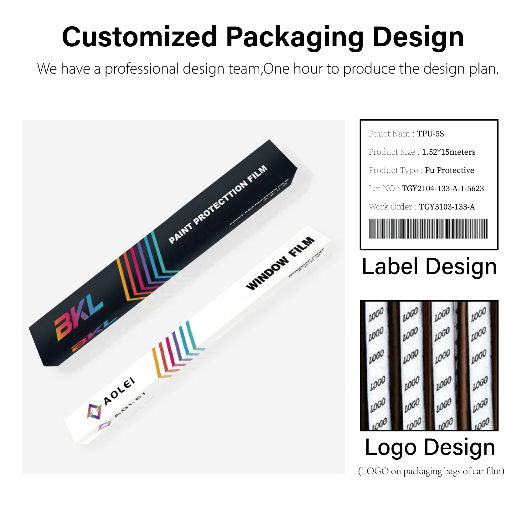 10 Year Warranty Ppf 6.5mil 7.5mil 8 Mil 10mil Clear TPU TPH PPF Car Paint Protection Film Super Instant Self Healing Car Tints