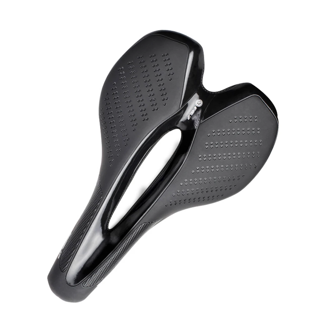 

1pcs Thickened Pu Saddle Pad Comfortable Thicken Road Bike Saddle Seat Cushion Road Mountain Bicycle Easy Install Wash Black