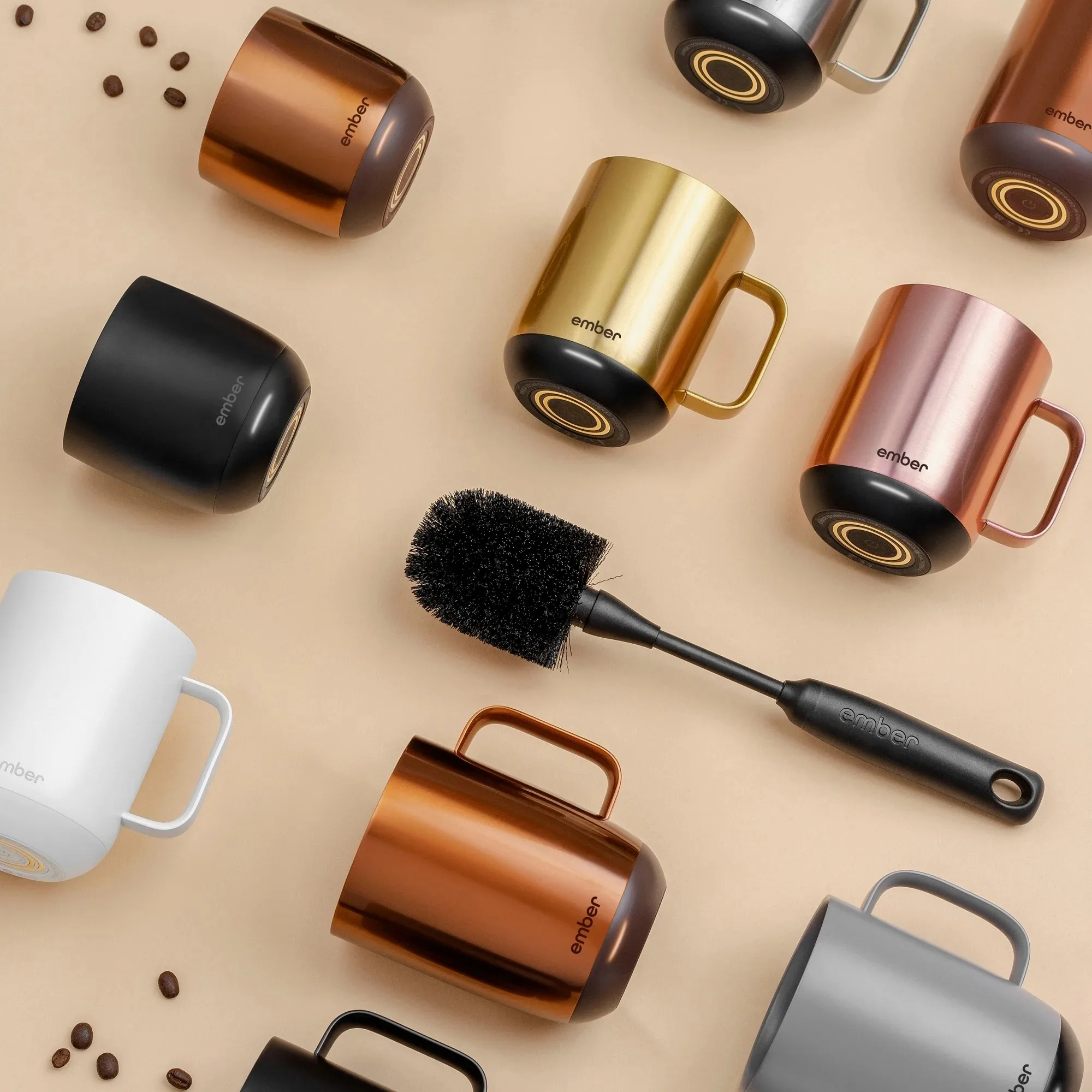 أدوات تنظيف فرشاة تنظيف الأكواب من إمبر