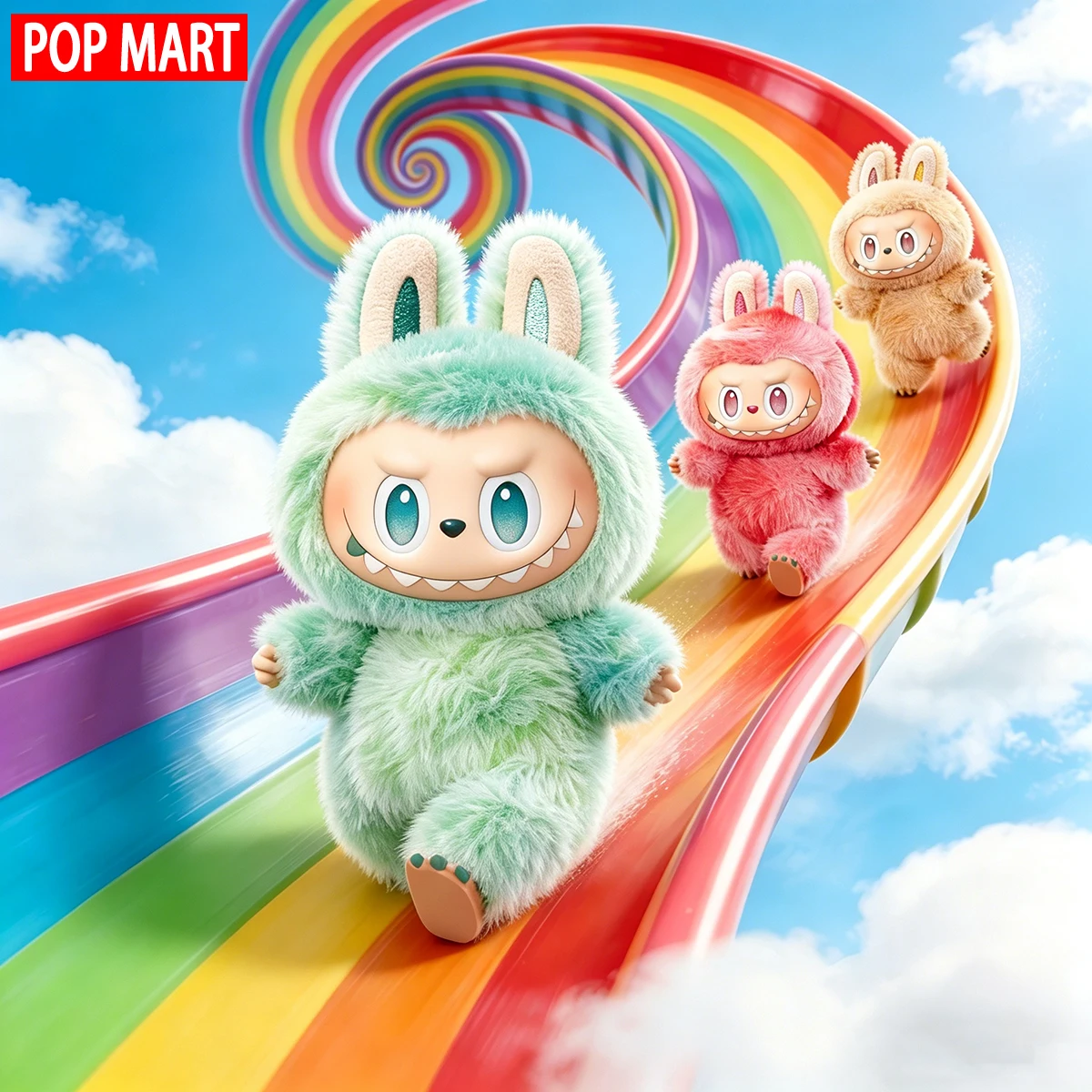 

THE MONSTERS - Labubu doll Mystery Box, 100% genuine - Macaron color, It's the perfect gift for children, family and frict Gift