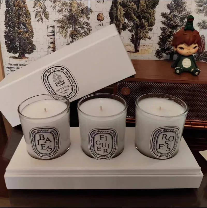 

Romantic Transparent Scented Fragrance Candle Light Gift Scented Aromatic Candles Guest Gift Candles Wedding Candles Candle Jar