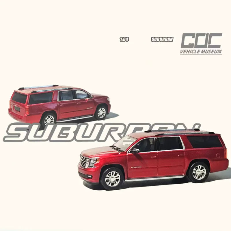 GOC Scala 1:64 SUBURBAN/CV Simulazione in lega Modello di auto Collezione statica Decorato Regali di festa Giocattoli Regalo souvenir
