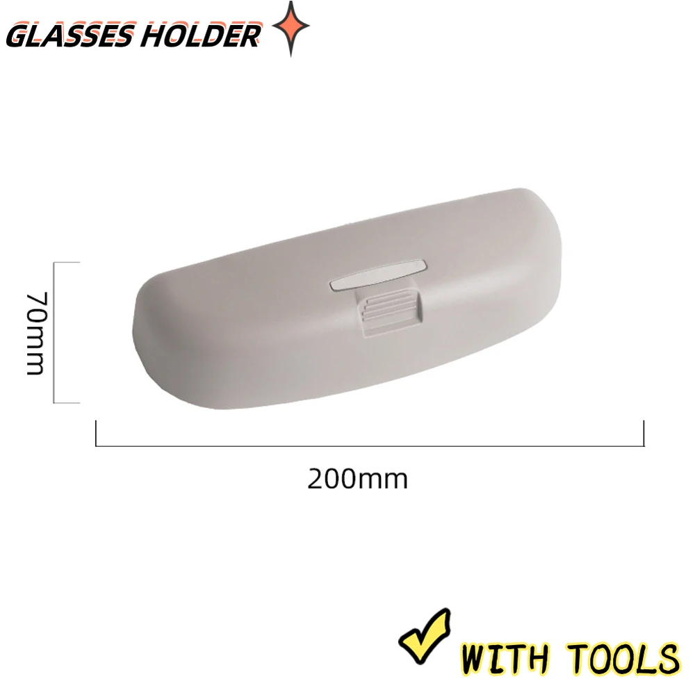 Car Glasses Box Storage Sunglasses Case Holder For Audi A5 A6 C7 C8 C6 A7 A8 Q3 Q5 Q7 A3 8V 8P S3 A4 B9 B8 Sportback Accessories view 2