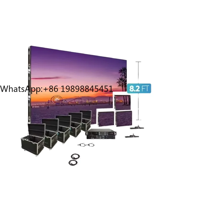 P3.9 イベント制作用LEDウォール |   2x3m 屋内外兼用レンタルパネル