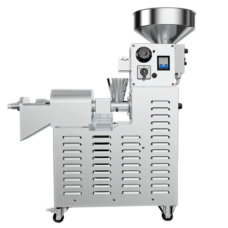 

Reliable Automatic Castor Oil Press Machine 15kg/h for Peanut Coconut Soybean & Walnut Oils Stainless Steel Economical