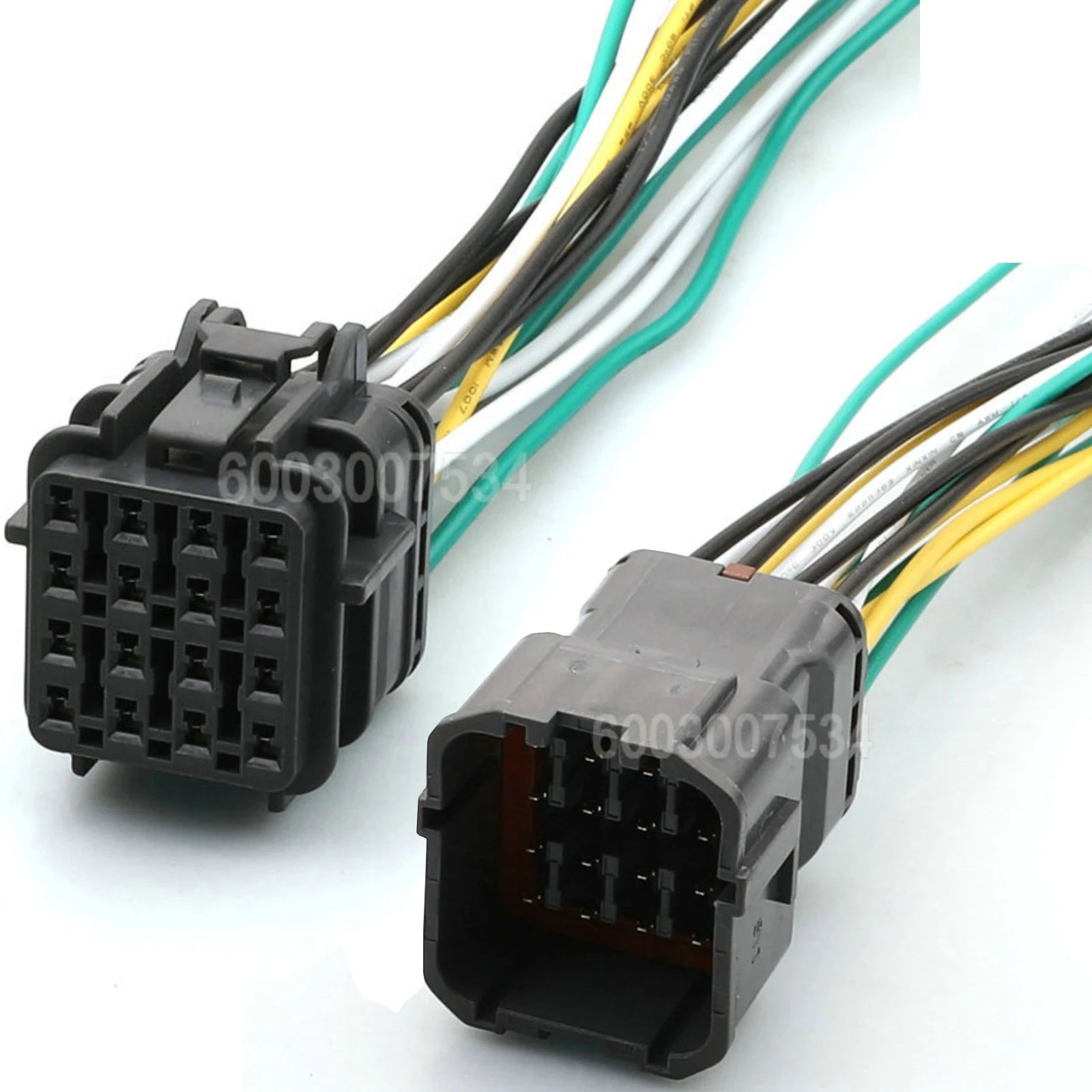 16 Pin 2.0mm Male Female Connectors Auto Radar Plug Wiring Harness Electronic Waterproof Connector 7222-7564-40 7123-7564-40