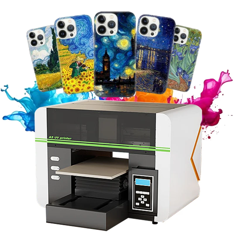Snopuu Mini Uv Printer Small A3 Enterprise Printing Machine Flat  Mug Medal Photo Frame Jewelry Creative Dtf Inkjet Printer