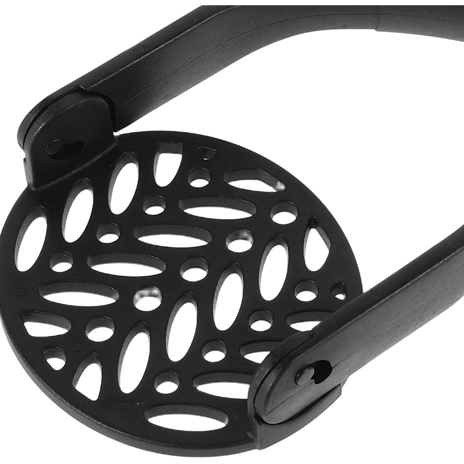 للطي هراسة البطاطس مقبض أسود النايلون غير خدش الخضار الغذاء الصحافة للطفل الأفوكادو الطماطم مهروسة أداة أدوات المطبخ