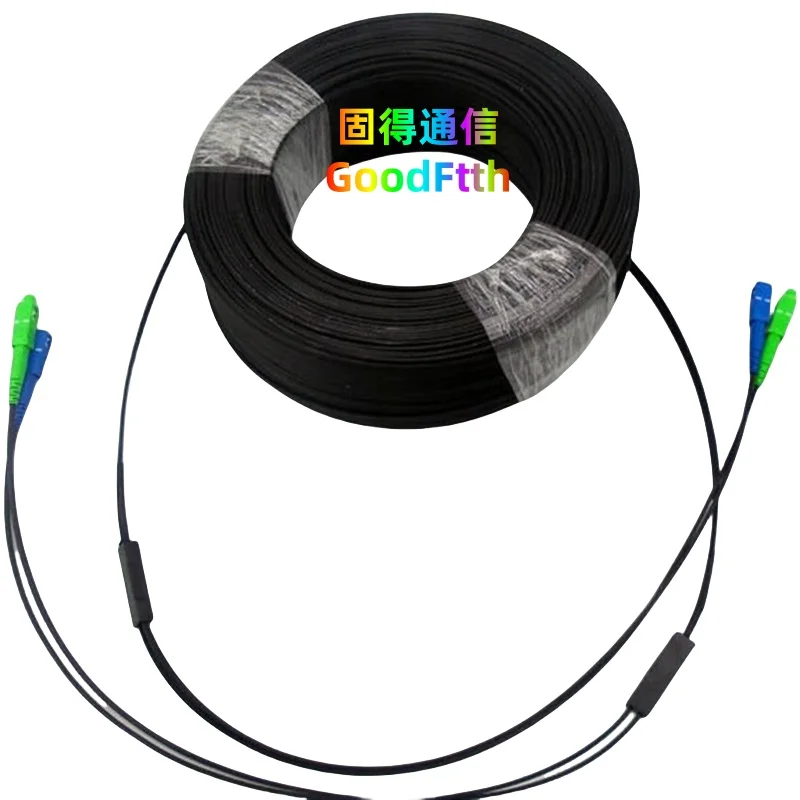 

Indoor Ftth Drop Cable Patch Cord SC/APC+SC/UPC-SC/APC+SC/UPC SM G657 2 Core 30m 35m 40m 45m 50m 60m 80m 100m 150m 200m GoodFtth