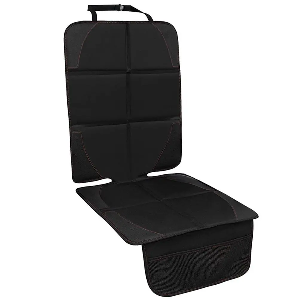 Waterproof Car Seat Protector Anti Slip Thick Pad Back Seat Covers Leather Reinforced Corners Durable Seat Protection Mat Pet