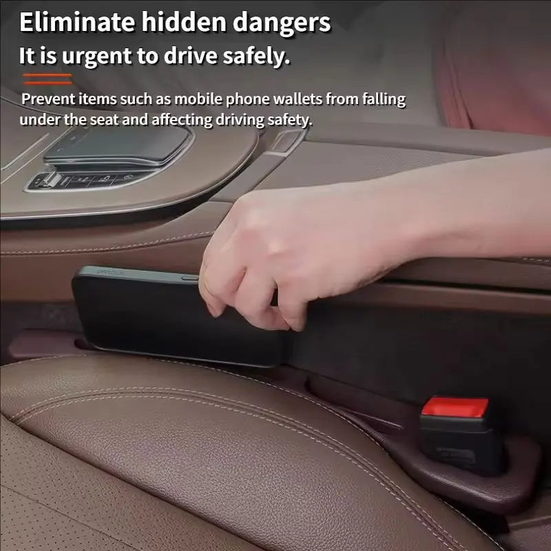 2 قطعة/المجموعة مقعد السيارة الفجوة حشو مقعد شق صندوق تخزين حقيبة بين مقاعد وحدة التحكم المنظم الديكور الداخلية اكسسوارات السيارات