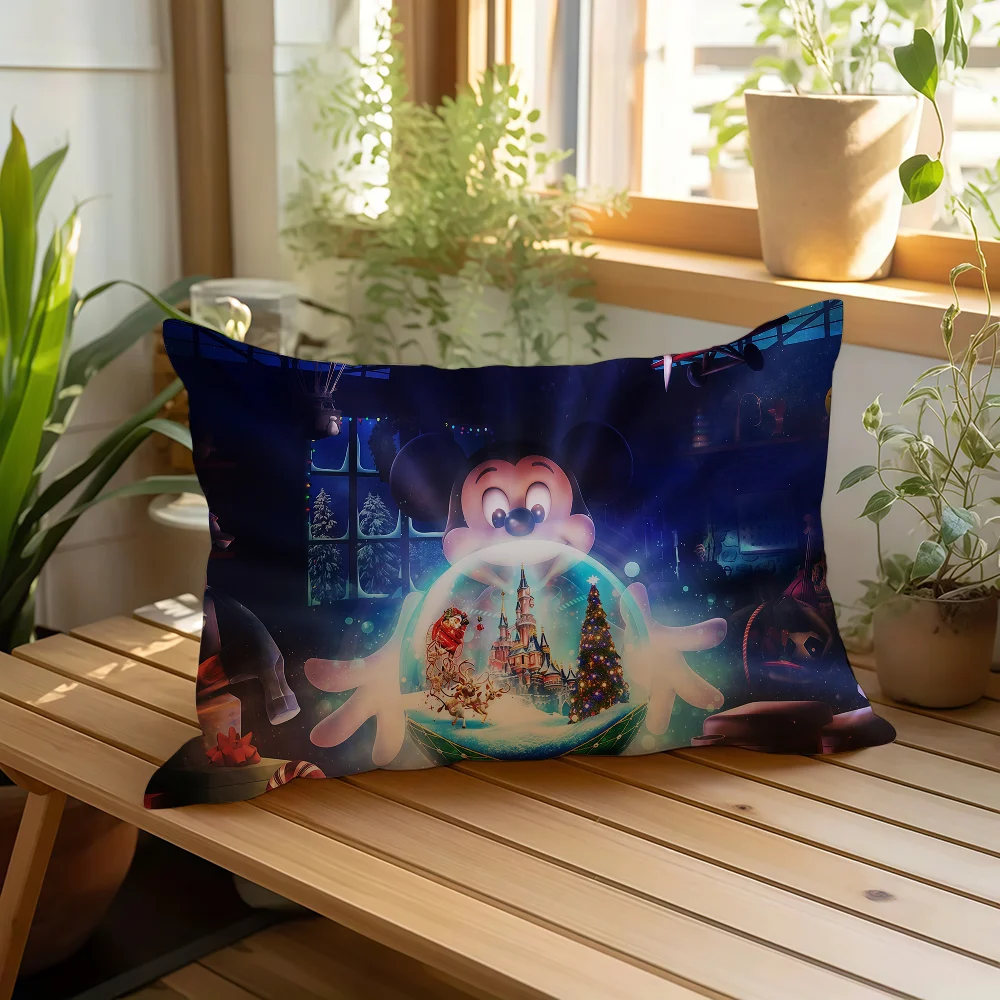 Simpatico cartone animato M-Mickey M-Minnie Mouse fodera per cuscino divano soggiorno ufficio cuscino rettangolare casa caffetteria biancheria da letto prodotto di successo