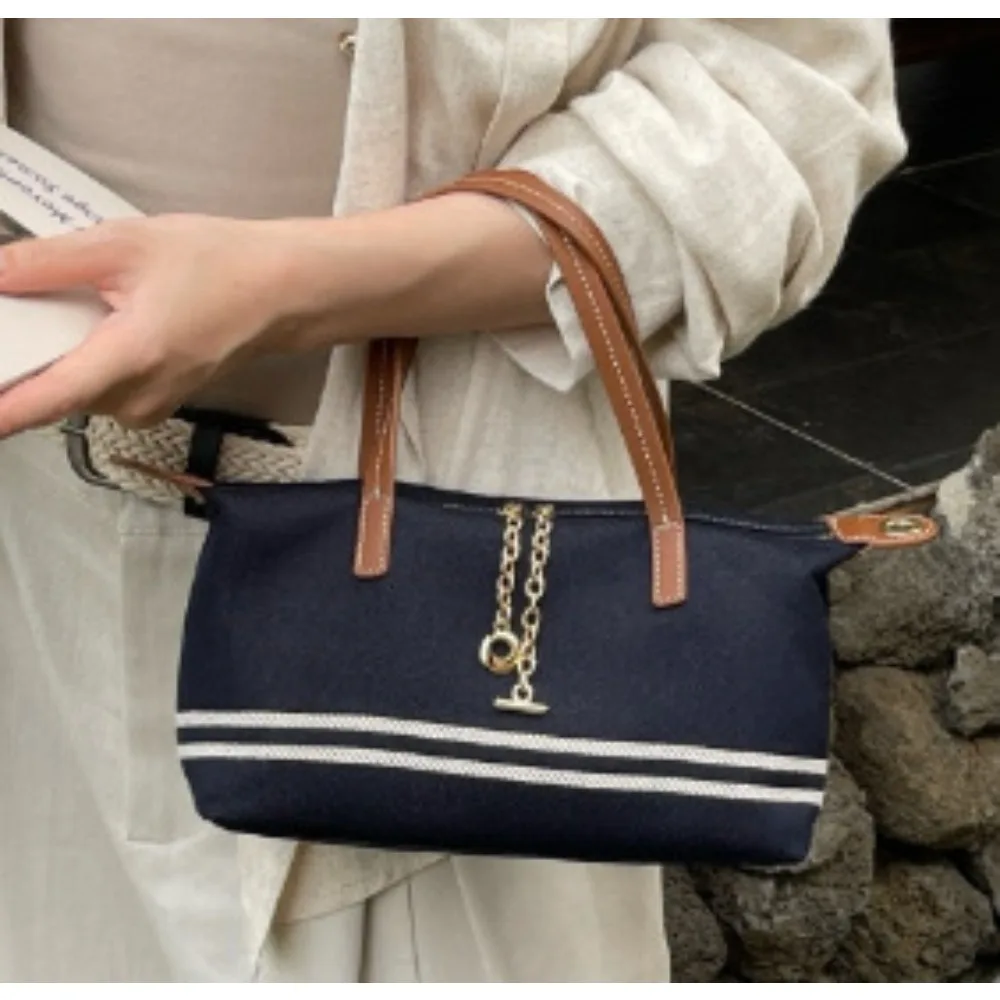 

Винтажная сумка-тоут/мессенджер из выстиранной ткани: простая, универсальная, модная, премиум-класса, для женщин, с уникальной текстурой, для повседневного использования