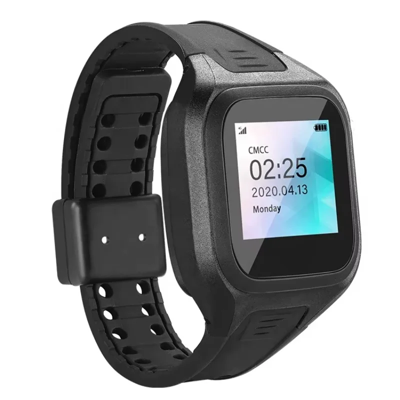 2026 Global PT400 4G GPS Bracelet Tamper-Proof Design Wifi Positioning Distance Alarm Remote Control System for Victim for Prote