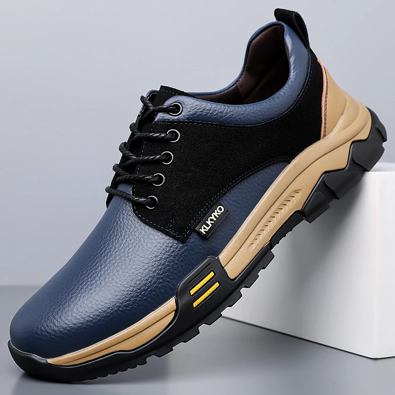 New Men's Hiking Shoes, Fashionable, Wear-resistant, Anti Slip, Outdoor Off-road Hiking Shoes, Sizes 38-48
