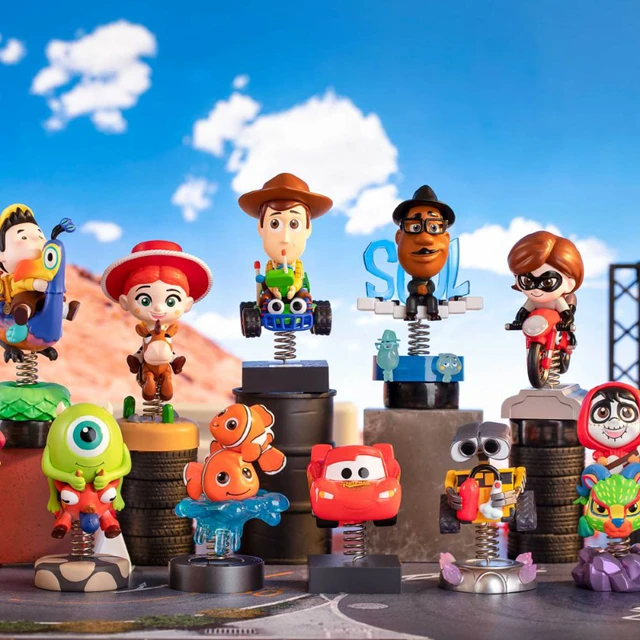 Disney Pixar Shake Car Series Woody Lotso Elastgirl Bo Peep WALL E Nemo Action Figure Dolls Toys Decoration Kids Girls Gifts AliExpress