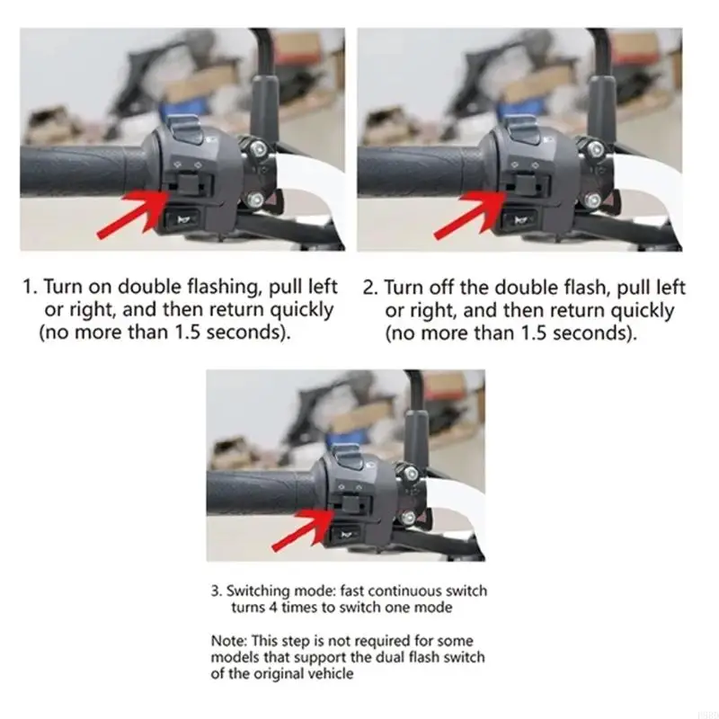 

Водостойкий мигающий блок для GTS300 GTS125, мигающий сигнал поворота, реле, реле, двойная вспышка, функция предупреждения