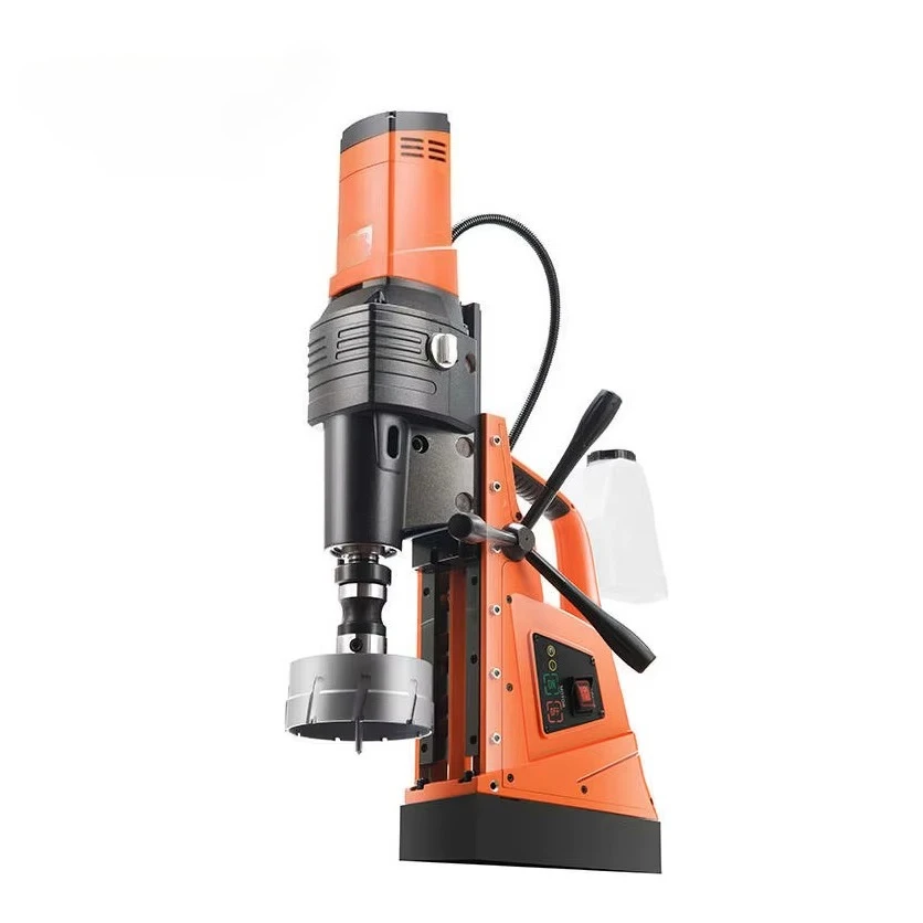 42mm Portable CNC Automatic Servo 220v Electric Magnetic Drill Tapping Machine New Condition Construction Bearing Keyless Chuck