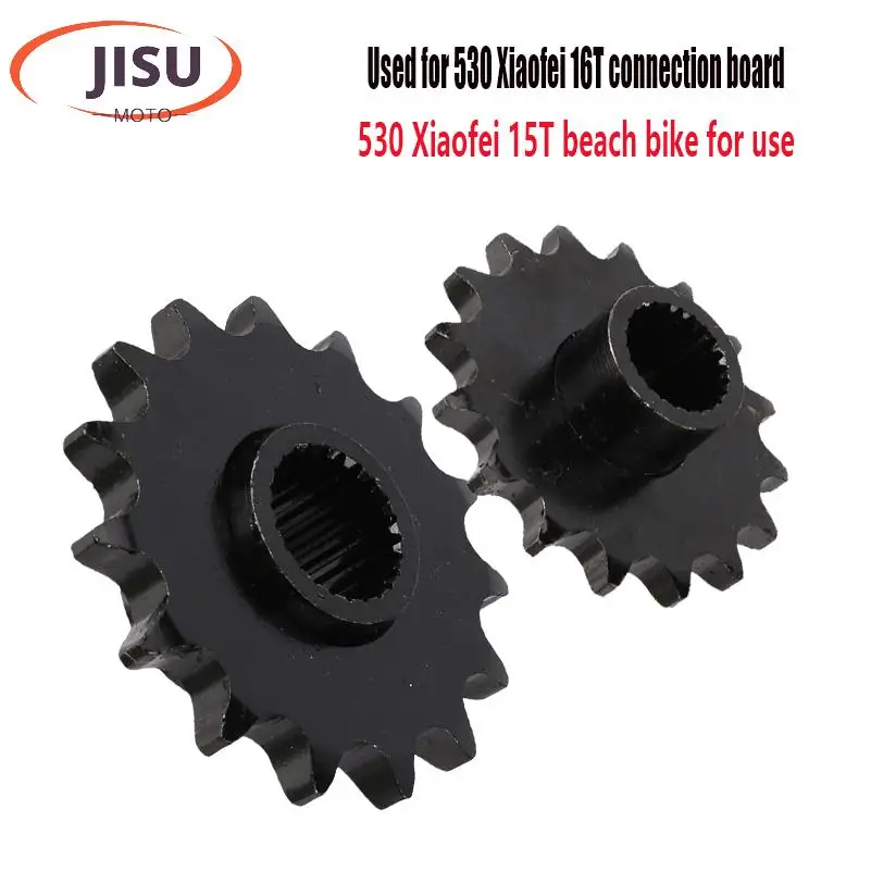 

1pcs Front 530 Chain Sprocket Cog 15T 16T Teeth For Gy6 125cc 150cc Quad Dirt Pit Bike ATV UTV Buggy Go Kart