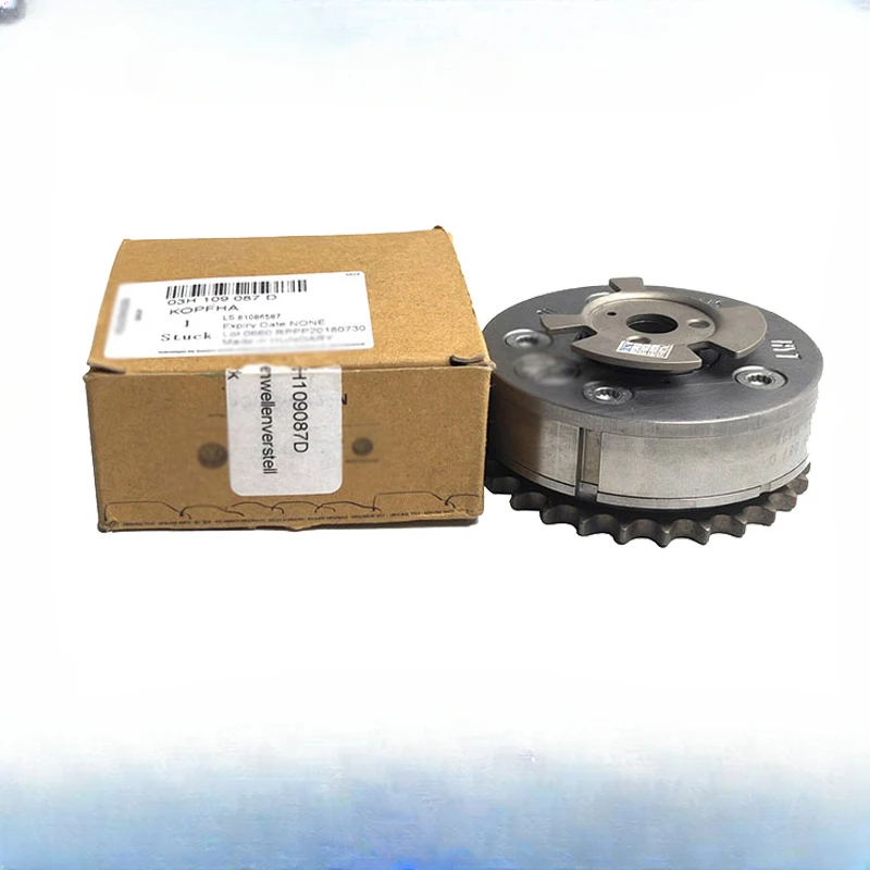 

Timing gear for camshaft adjuster adjustment valve