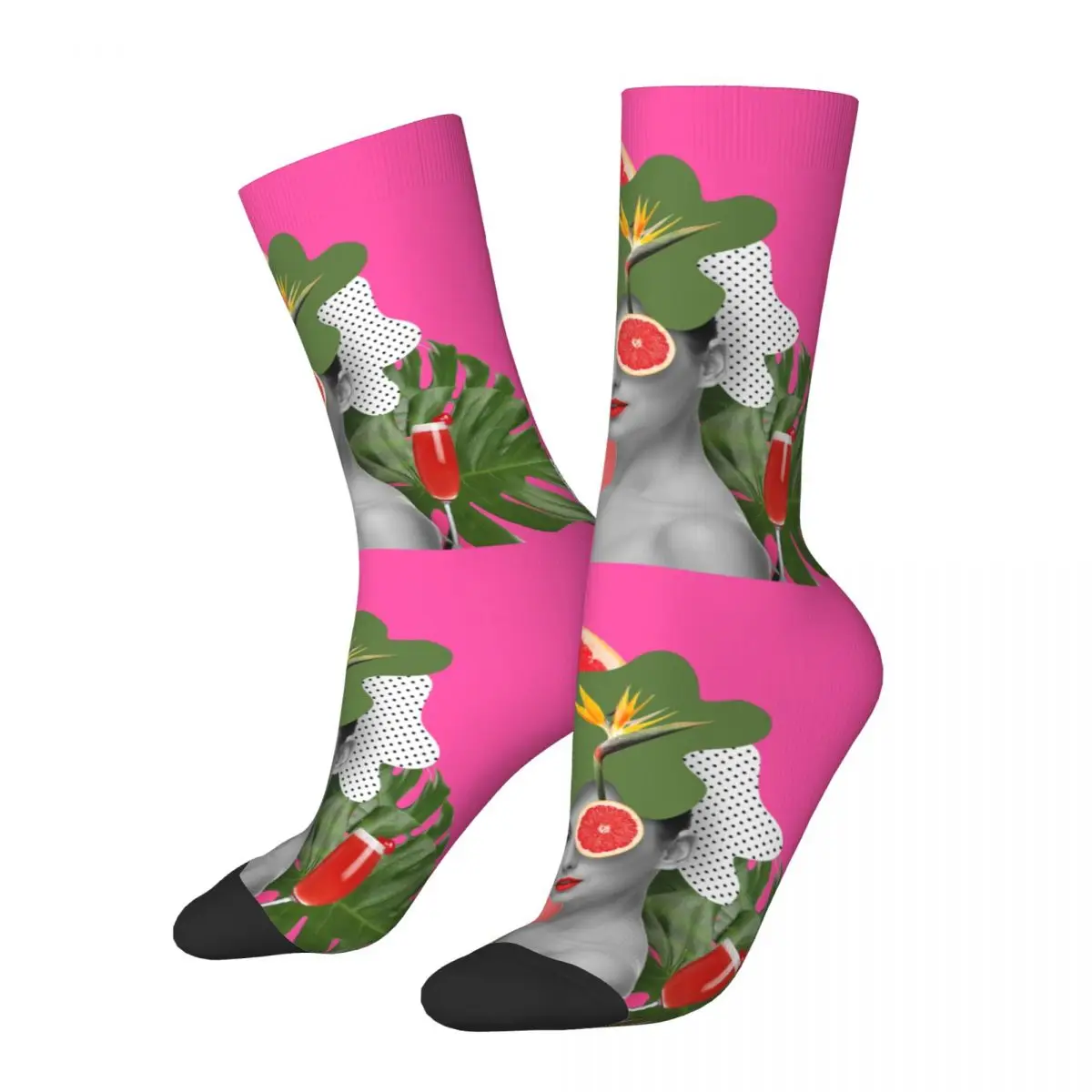 Artistic Inspiration Ideas Sock Printed Man Polyester