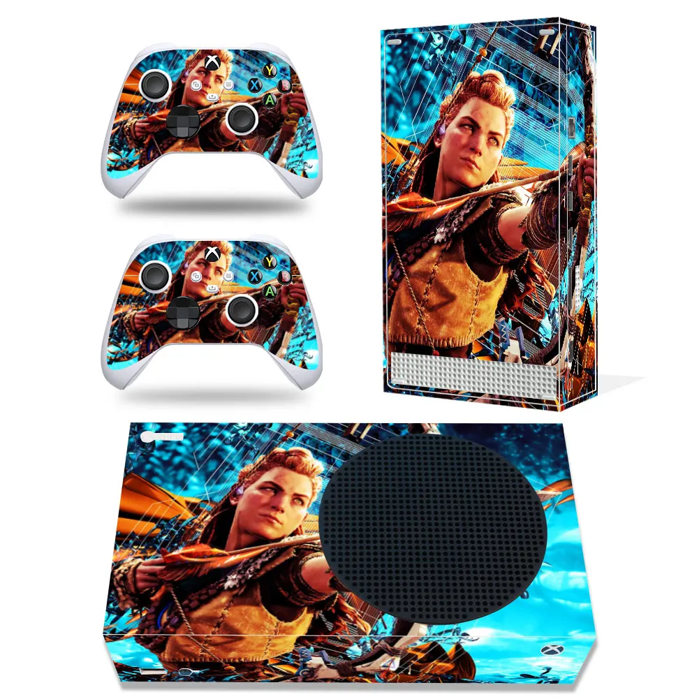 4500 GAME HORIZON Xbox series S Skin Sticker Decal Cover Xboxseriess Vinyl XSS Skin Console en 2 Controllers