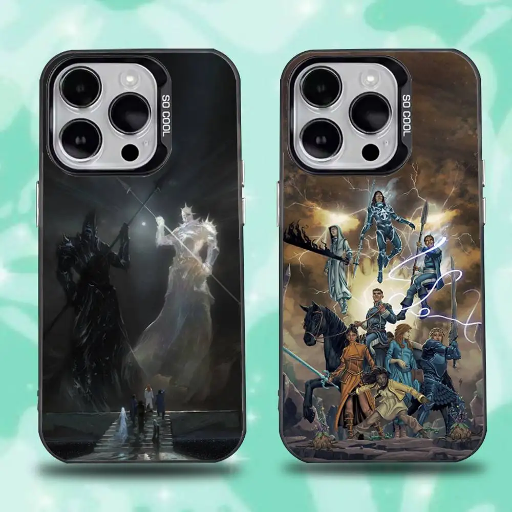 

The Stormlight Archive Knights Phone Case For iPhone 16,15,14,13,12,11,Pro,Max,Plus,Mini,XS,SE Anti Fall Black Matte Hard Bumper