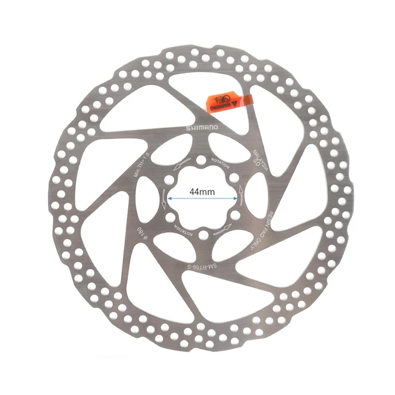 Shimano DEORE M6000 Series Brake Rotor SM-RT56 Centerline 160 180mm Mountain Bike Hydraulic Disc Brake Rotor Only for Resin Pads