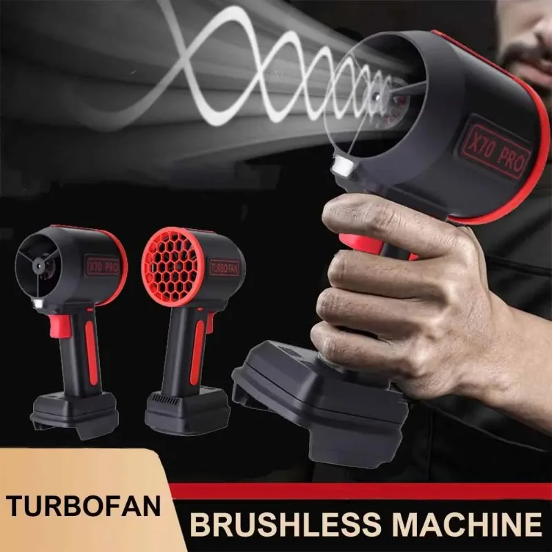 

2000 г бесщеточный двигатель турбореактивный вентилятор беспроводной электрический воздуходувка жестокий вентилятор ручные электроинструменты для батареи Makita