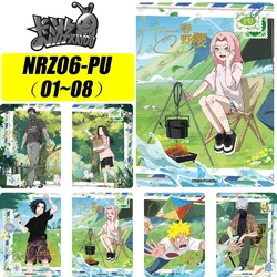 kayou NARUTO PU 1~8 Series Uzumaki Naruto Momochi Zabuza Haruno Sakura Christmas Birthday Gift Game Toys Rare Collection Card