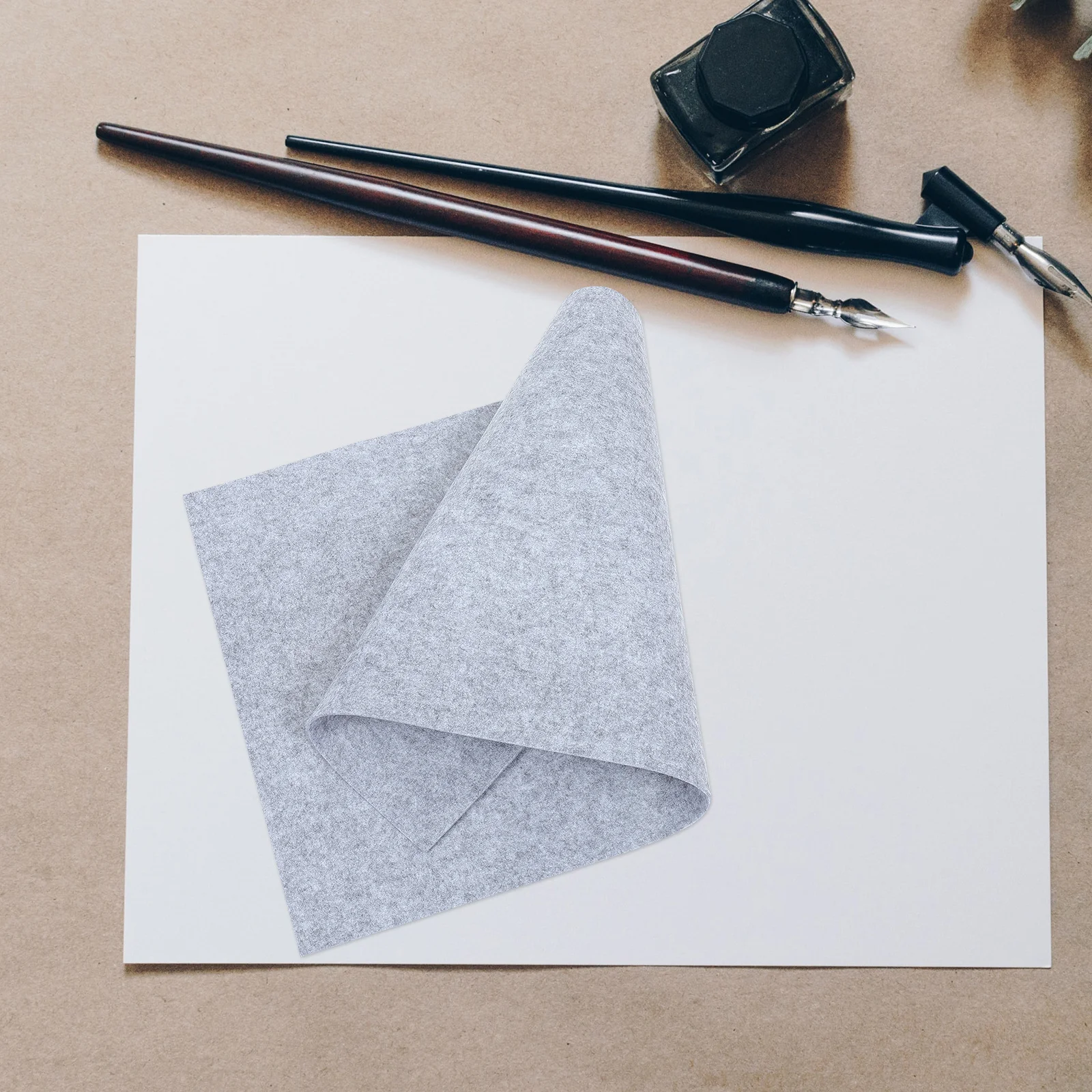 

1pc Calligraphy Felt Mat Lightweight Smooth Writing Surface For Chinese Calligraphy Practice Painting Drawing Students Writing