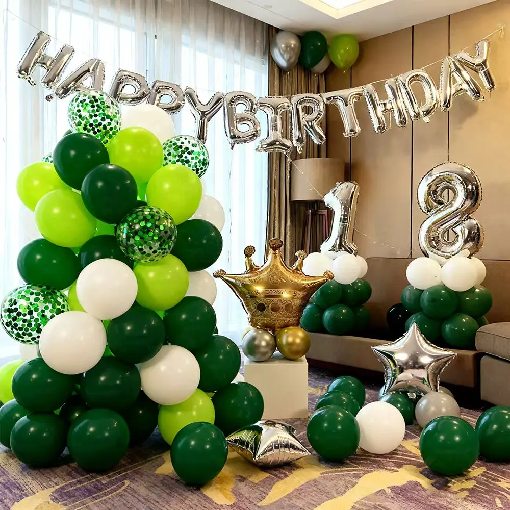 

Colorful Latex Balloon Set for Valentine's Day Wedding Holiday Birthday Party Theme Event Scene Decoration DIY Arch Garland