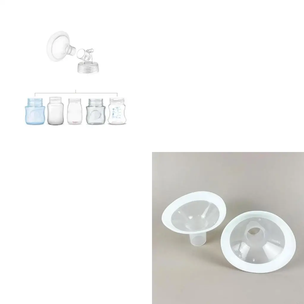 

Модернизированные силиконовые фланцы для молокоотсоса с мягкими краями, насадка для груди 21/24 мм, фланцы для молокоотсоса, для