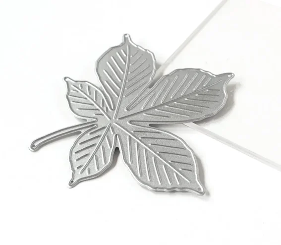 Piggy Craft metal cutting dies cut die mold Maple leaf decoration Scrapbook paper craft knife mould blade punch stencils dies
