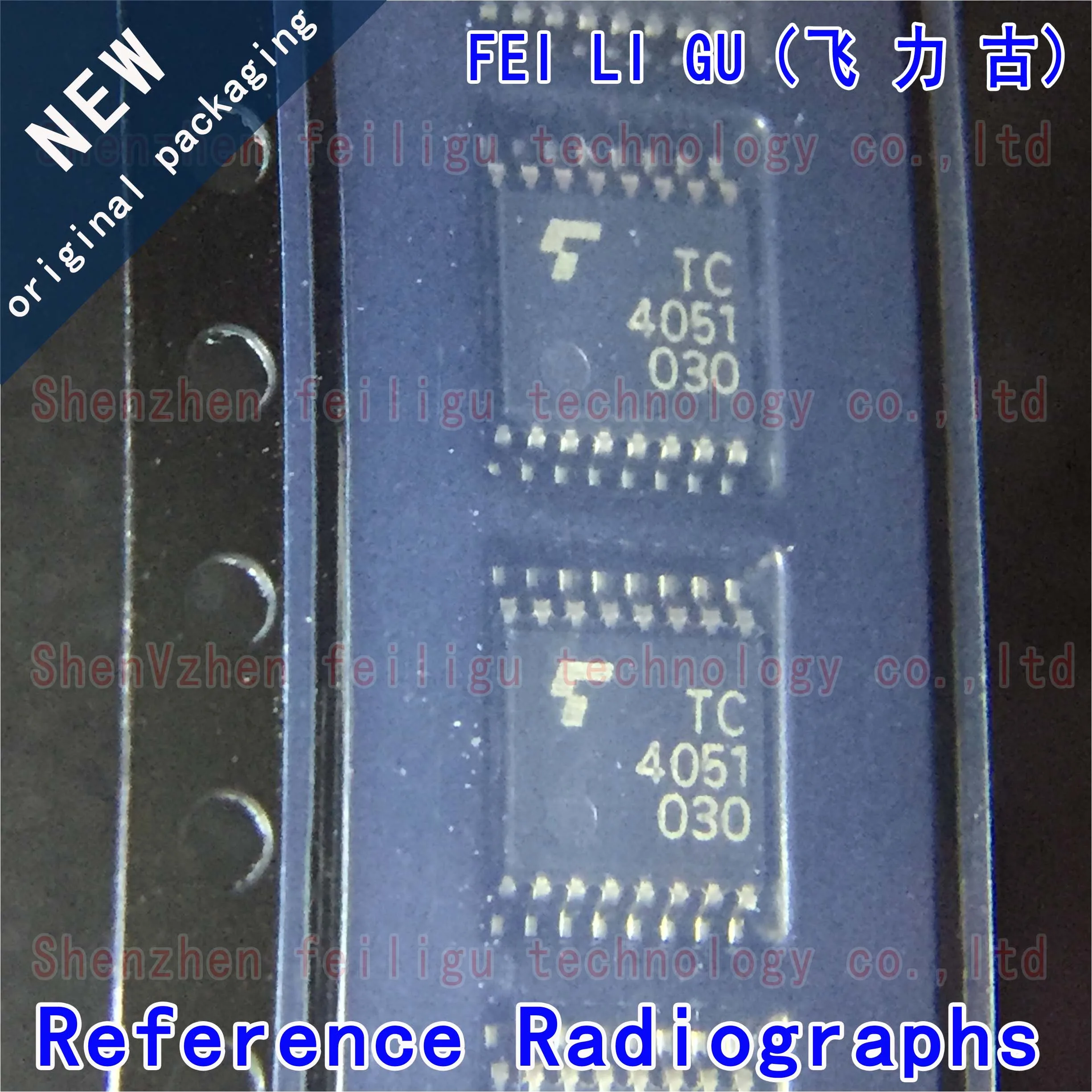10/30/50/100Pieces New original TC4051BFT(EL.N) TC4051BFT TC4051BF TC4051B TC4051 package:TSSOP16 analog switch/multiplexer chip