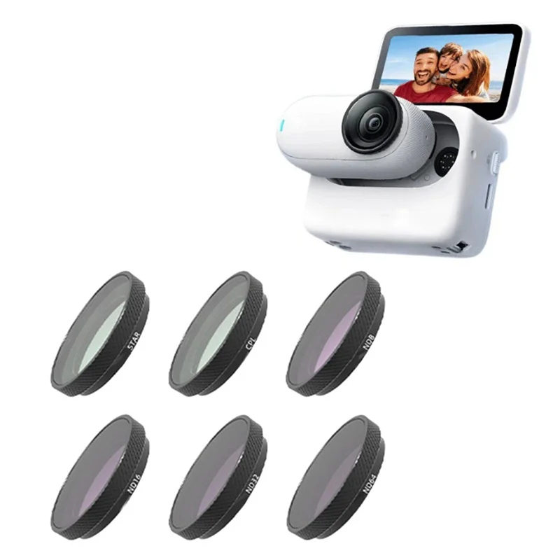 Фильтр объектива камеры для Insta360 GO3S CPL STAR ND8 ND16 ND32 ND64 Фильтр объектива Фильтр нейтральной плотности Фильтр камеры-ABJU
