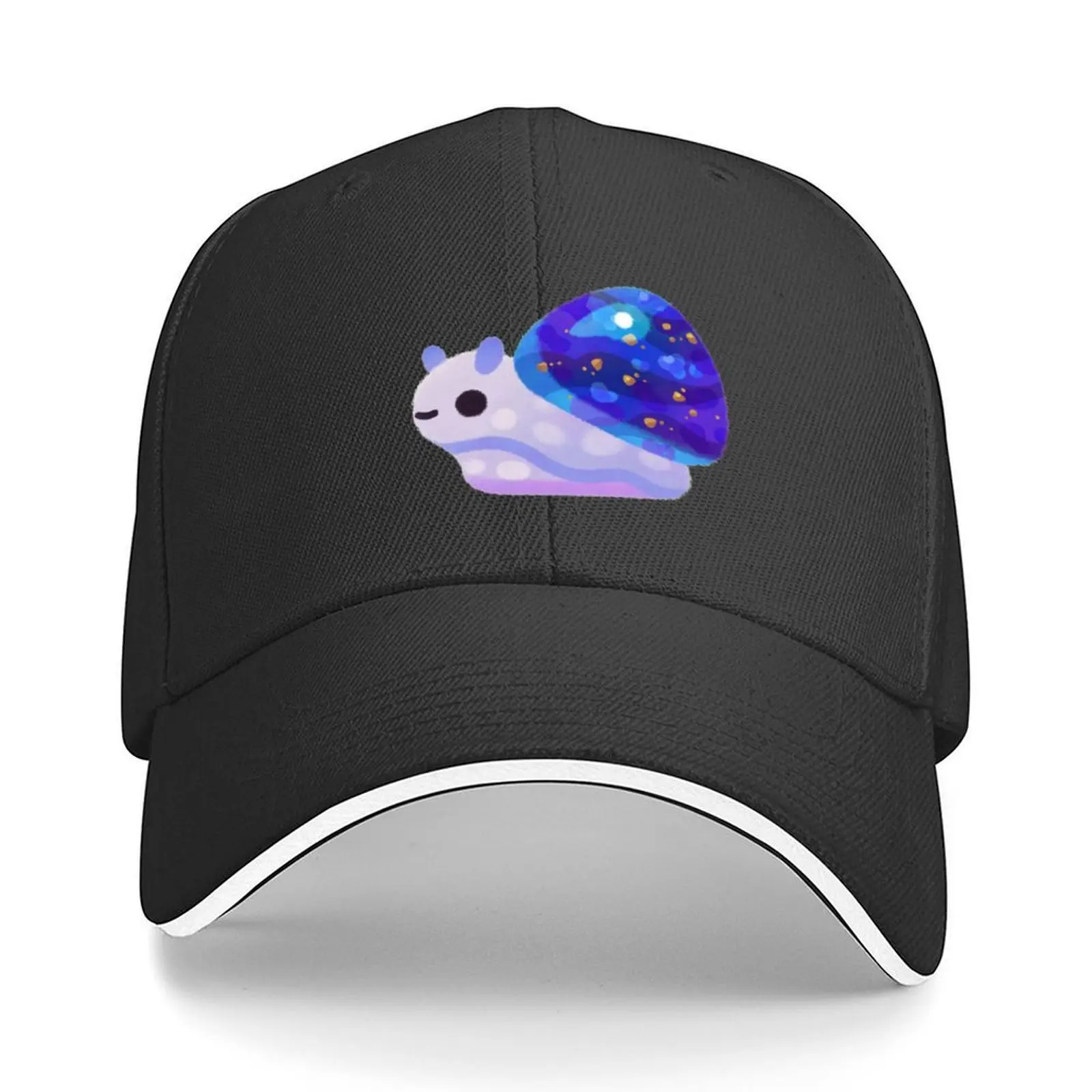 

Jewel Snail - pastel Baseball Cap hard hat beach hat Sunscreen Bobble Hat For Women Men's