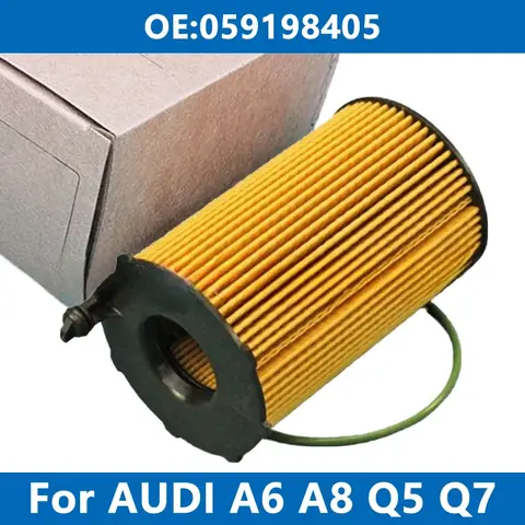자동차 오일 필터 키트 059198405   폭스바겐 TOUAREG AUDI B8 C7 D4 A4 A6 A7 A8 Q5 Q7 3.0TDI 콰트로 아방트 올로드 3.0 V6 엔진