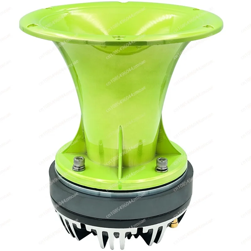 

2-Inch Outlet Speaker Waveguide Green CR for Bolts on Compression Drivers - Green UV Protected Chrome Drivers Guide